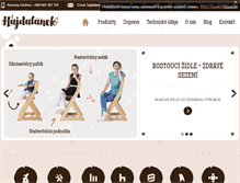 Tablet Screenshot of hajdalanek.cz